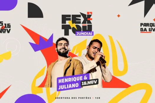 Henrique e Juliano se apresentam no Festival Fextou em Jundiaí