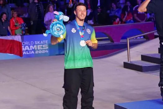 Morador de Diadema é vice-campeão mundial no Patins Street