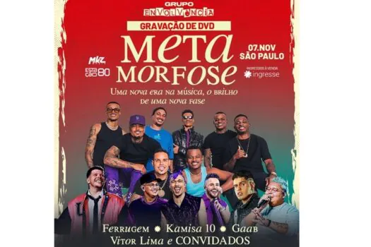 Envolvência grava DVD “Metamorfose” e celebra evolução musical