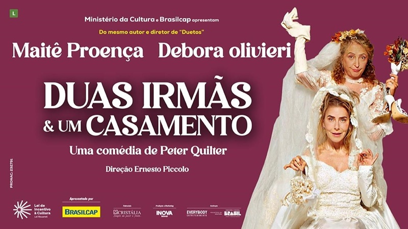 3 – Arte oficial de Duas Irmãs e um Casamento