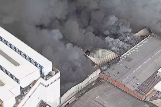 Antes de pedir socorro, lojistas tentaram combater fogo no Shopping 25 Brás