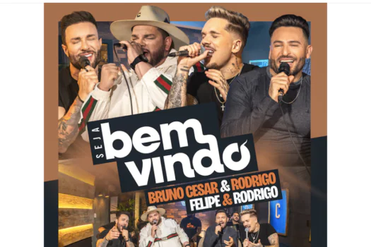 Bruno César & Rodrigo lançam single duplo nesta quinta-feira (31)