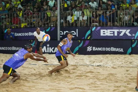 Arthur e Adrielson buscam o bicampeonato do Circuito Brasileiro de vôlei de praia