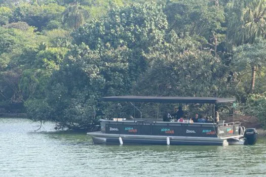 Zoo SP inaugura Acqua Safári: passeio de barco pelo Lago São Francisco