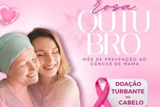 Outubro Rosa: Atrium Shopping recebe doações de lenços e cabelos 