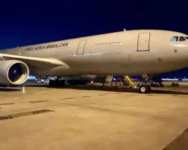 Título do post: Avio com brasileiros repatriados do Lbano ir pousar em Guarulhos SP