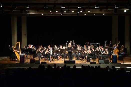 Banda Jovem do Estado apresenta concertos no Teatro B32 e no Teatro Barueri