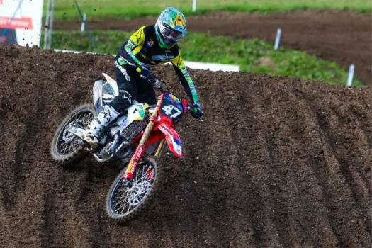 Com Bernardo Tibúrcio, Brasil está nas finais do Motocross das Nações