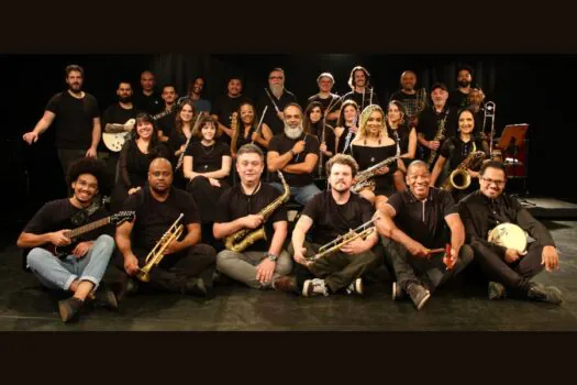 Big Band Salada Mista se apresenta no Teatro Santos Dumont nesta quinta