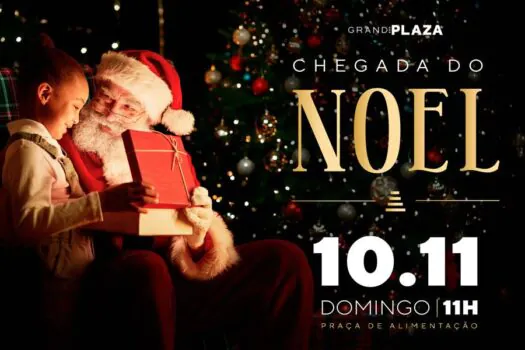 Grand Plaza anuncia a chegada do Papai Noel ao shopping