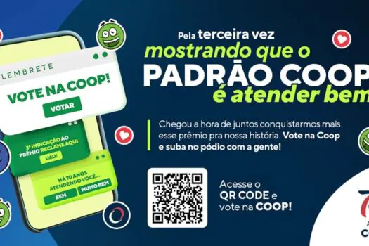 COOP é indicada ao Prêmio Reclame Aqui 2024