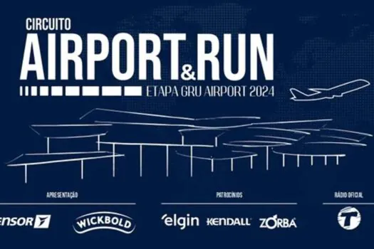 Wickbold apresenta etapa internacional de corrida no aeroporto de Guarulhos