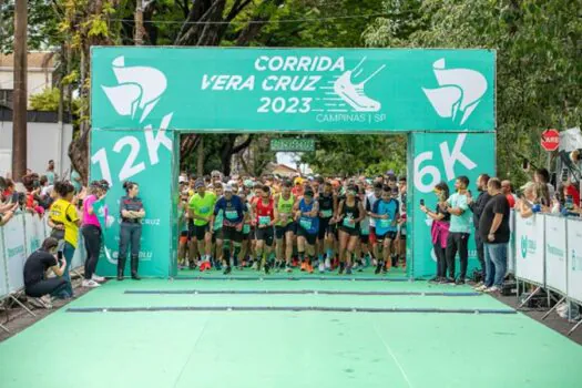 Inscrições para a 5ª edição da Corrida Vera Cruz terminam na quinta-feira, 10 de outubro