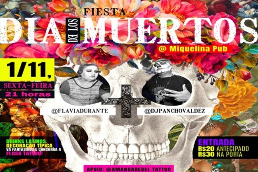 Fiesta latina de Dia de Los Muertos acontece no Miquelina Pub