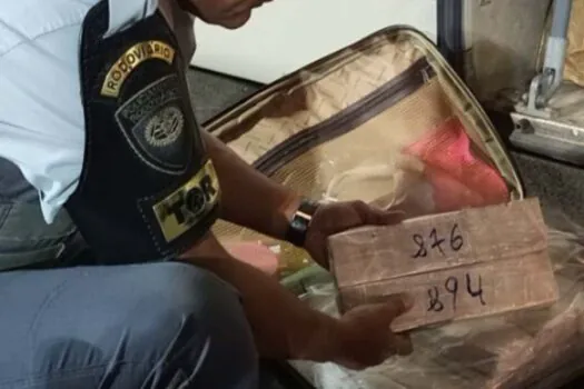 Passageira é presa ao esconder 30 kg de maconha em bolsa de viagem no interior de São Paulo