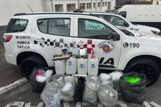 Polícia Militar encontra depósito de materiais para drogas em Diadema