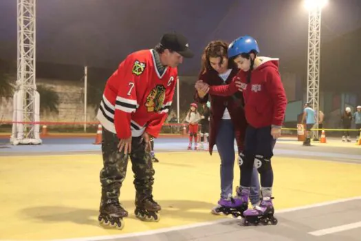 Ribeirão Pires promove Festa de Halloween no Patins na Tenda