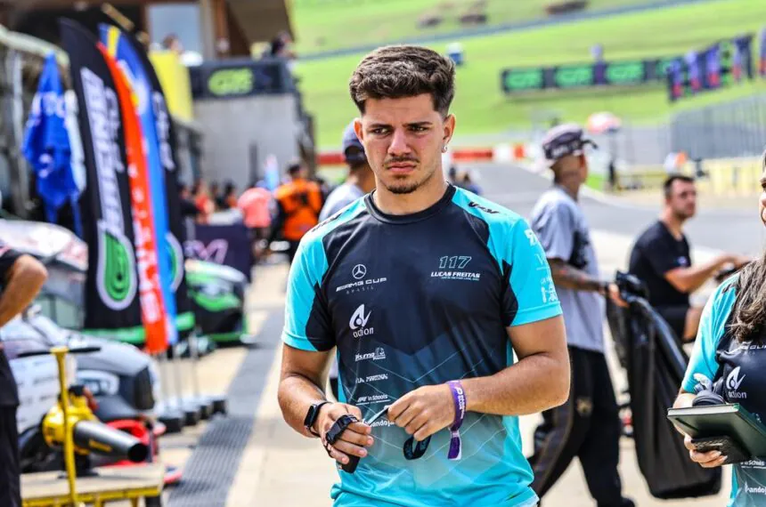 Lucas Freitas, piloto AMG Cup Brasil