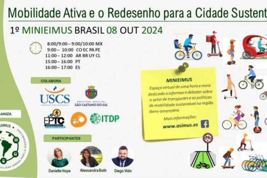 USCS participa de evento internacional sobre mobilidade ativa