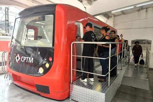 CPTM expõe mockup de trem na Estação Brás a partir desta sexta-feira