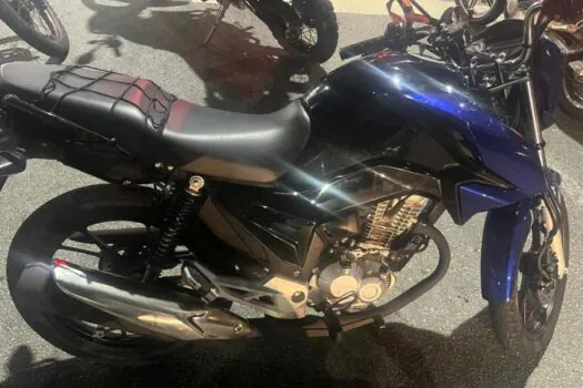 Polícia Militar prende homem com motocicleta furtada em Diadema