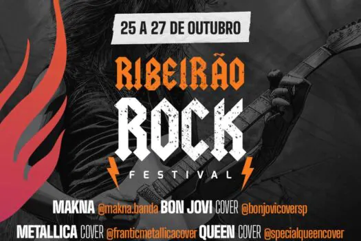 Ribeirão Rock Festival reúne grandes tributos do rock, atividades para crianças e mais em três dias de festa