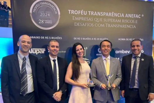 Sabesp conquista Troféu Transparência da ANEFAC pela 25ª vez