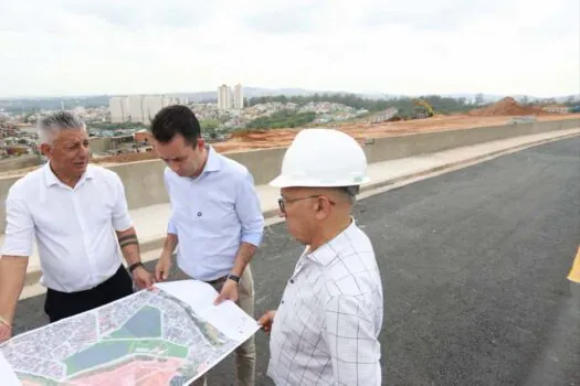 Santo André amplia via na Cidade São Jorge e avança em obras de usinas fotovoltaicas