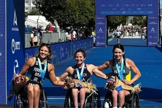 Brasil é prata e bronze no Mundial de triatlo paralímpico na Espanha