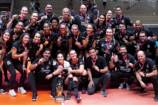 Vôlei Feminino São Cristóvão Saúde/ Osasco é Campeão Paulista pela 18ª vez