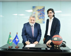 Título do post: CAIXA renova patrocnio ao Novo Basquete Brasil NBB