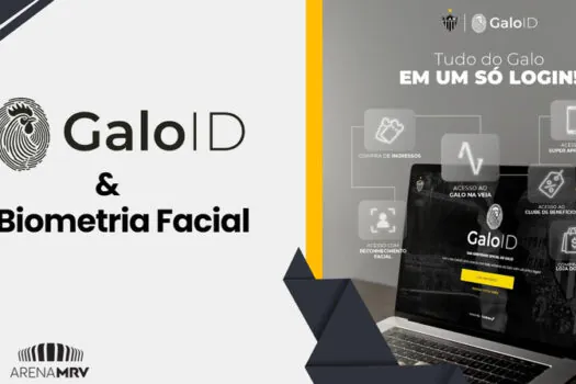 Galo anuncia a implementação de biometria facial para compra de ingressos