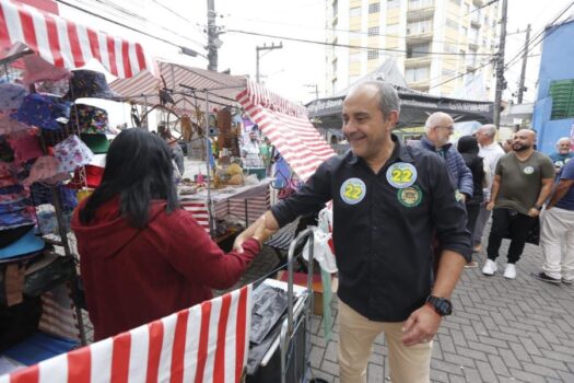 Guto Volpi encerra campanha com atividades nas ruas de Ribeirão Pires