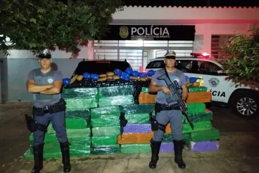 Polícia Rodoviária apreende mais de 1 tonelada de maconha no oeste de SP