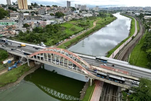 Para melhorar a mobilidade na Zona Sul, Prefeitura de SP duplica e reforça Ponte Jurubatuba