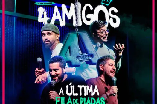 4 Amigos no Teatro Bradesco: shows especiais encerram temporada histórica