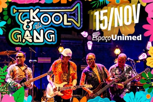 Kool & The Gang: A noite que vai transformar o seu feriado hoje (15) no Espaço Unimed