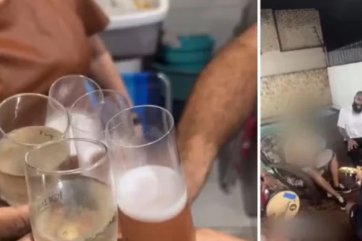 Nego Di comemora liberdade ao som de samba, churrasco e brinde com advogadas em Canoas