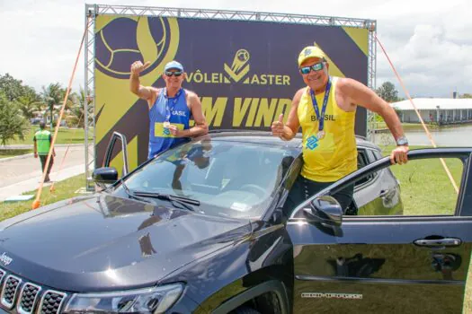 Dupla nordestina conquista título no Vôlei Master e faz história em trajeto de 2300 km até Saquarema