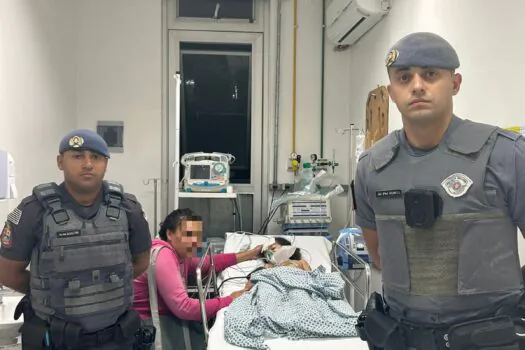 Ação rápida  e heróica da Polícia Militar salva criança de 3 anos desacordada 