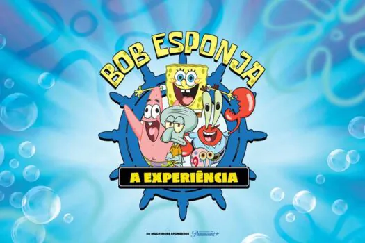 “Bob Esponja – A Experiência” chega ao MIS em comemoração aos 25 anos do personagem