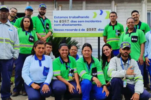 BRK atinge a marca de 567 dias sem incidentes com afastamento em Mauá