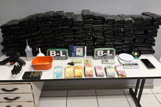 Baep de Campinas encontra quase 100 kg de maconha escondidos em um comércio