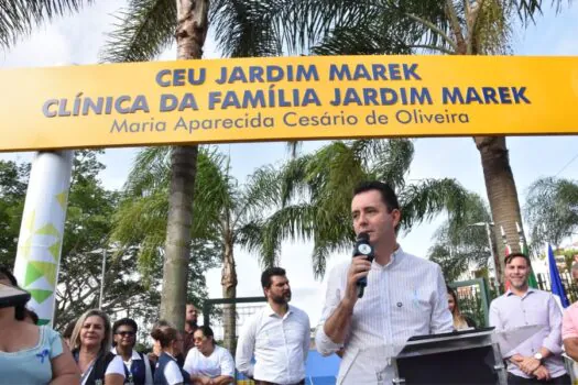 Santo André entrega nova Clínica da Família Jardim Marek