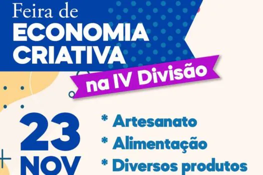 Feira de Economia Criativa movimenta a IV Divisão neste sábado (23)