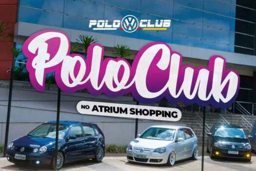 Encontro Volkswagen Polo Club SP acontece neste domingo no Atrium Shopping