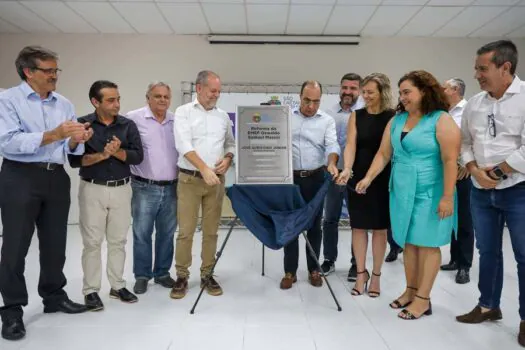 São Caetano entrega mais uma escola reformada e ampliada: EMEF Oswaldo Samuel Massei