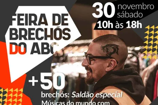 Feira de Brechós do ABC chega ao Cine Theatro Carlos Gomes com edição especial de descontos