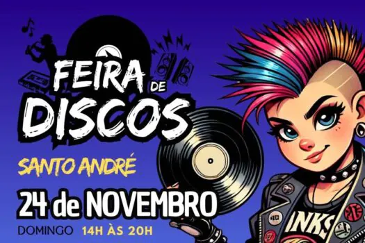 Feira de Discos chega ao Atrium Shopping