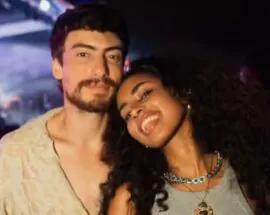 Título do post: Gabz e Jaffar Bambirra anunciam romance nos bastidores de Mania de Voc